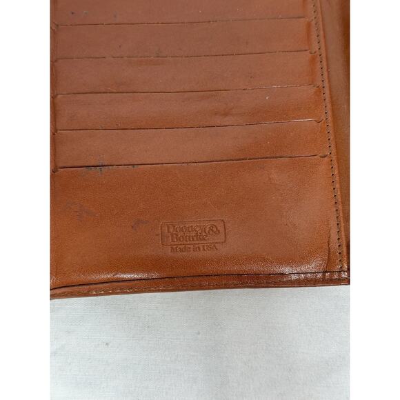 VTG Dooney & Bourke Women’s Leather AWL Gladstone Bag W/ Matching Coin Bag Rare - Picture 16 of 16